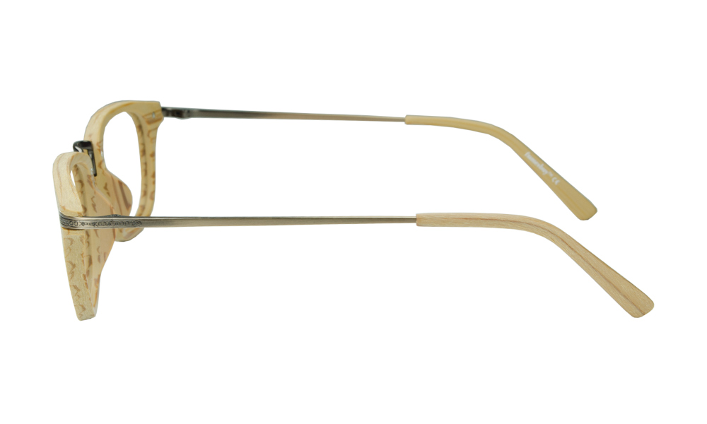 Dessert Rectangle Brown Full Rim Eyeglasses