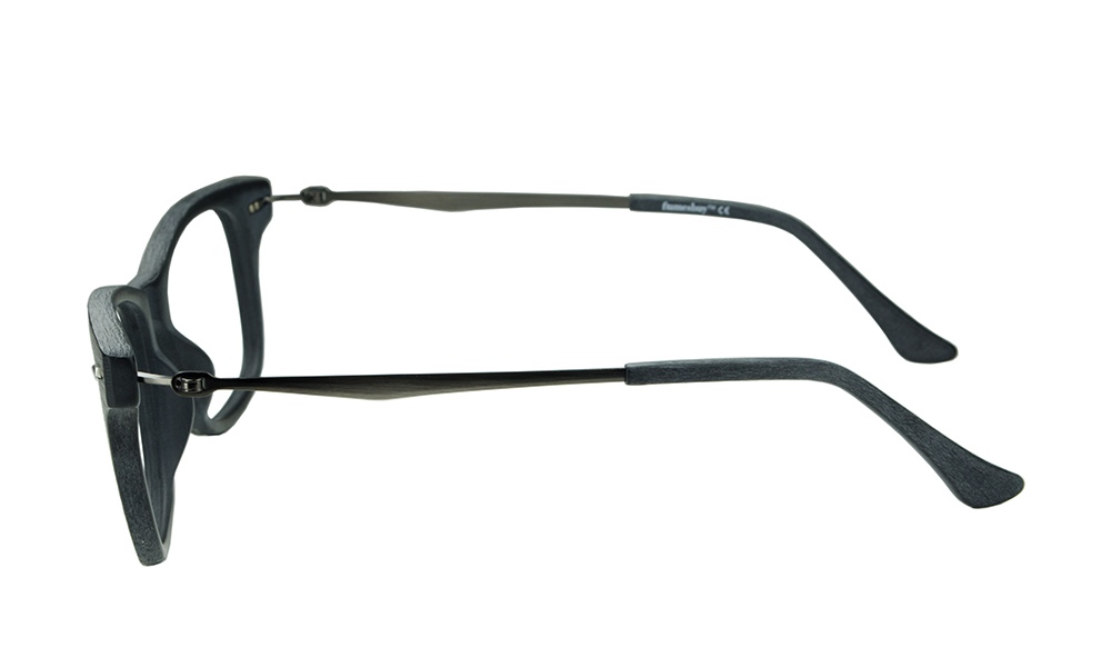 Woodside Horn Black Full Rim Eyeglasses