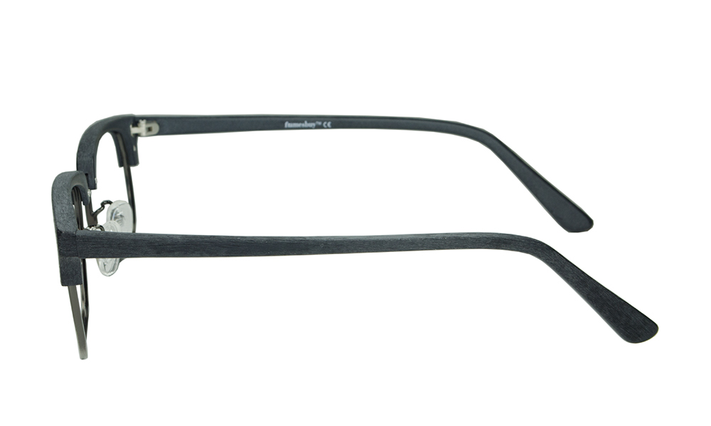 Paladin Horn Black Full Rim Eyeglasses