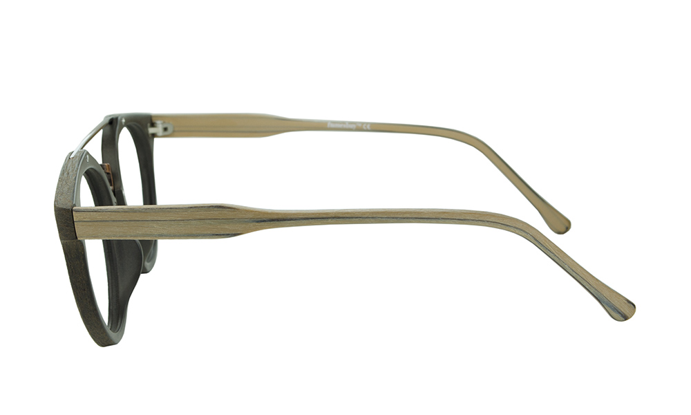 Symphony Aviator Coffee Full Rim Eyeglasses