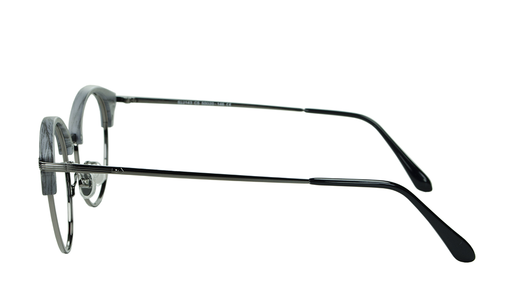 Mythical Horn Grey Full Rim Eyeglasses