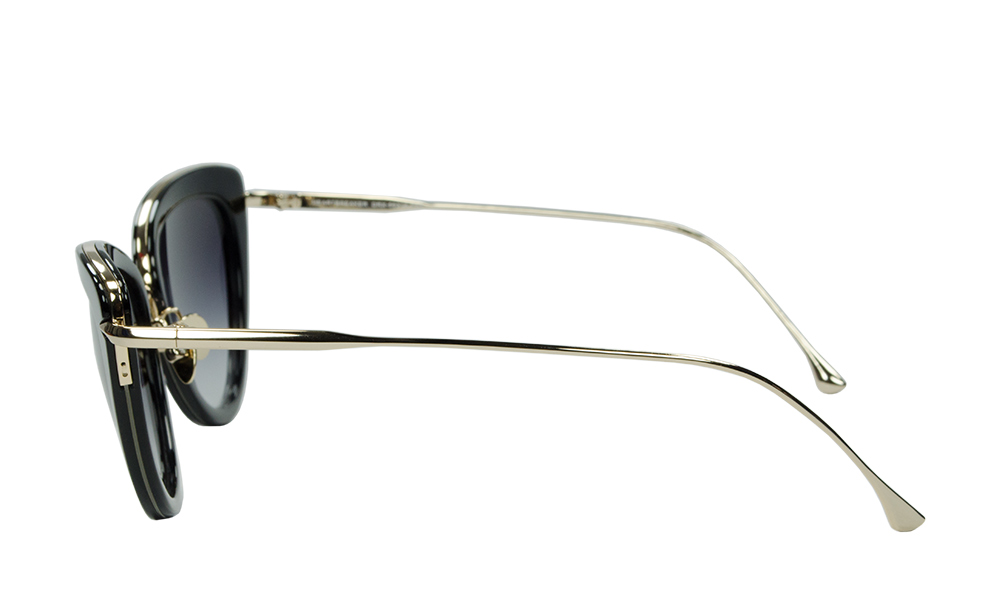 Tyra Cat Eye Black Full Rim Sunglasses