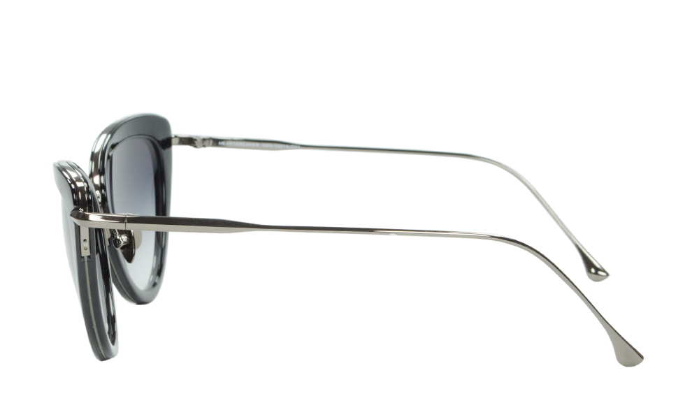 Tyra Cat Eye Black Full Rim Sunglasses