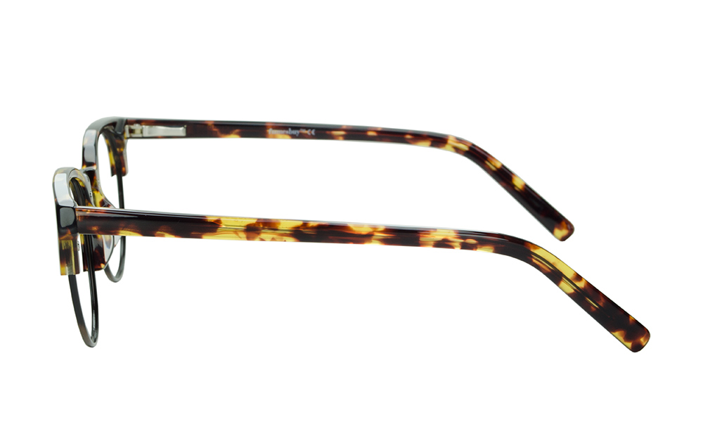 Trade Horn Tortoise Full Rim Eyeglasses