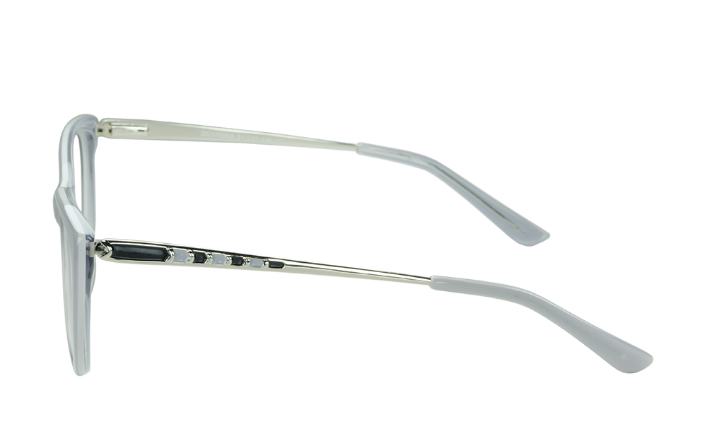 Mira Cat Eye Grey Full Rim Eyeglasses