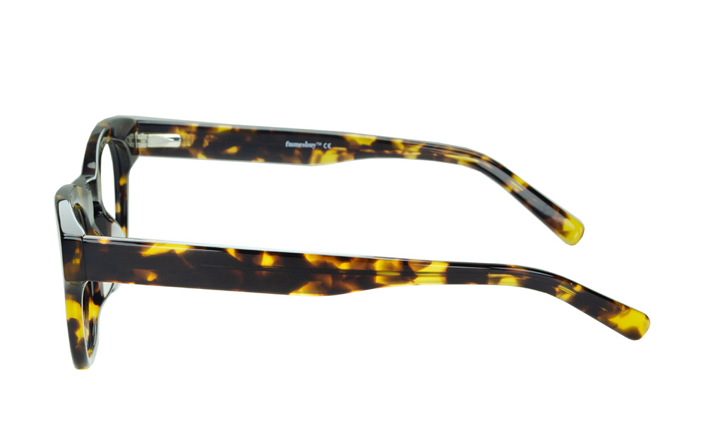 Lusion Horn Tortoise Full Rim Eyeglasses