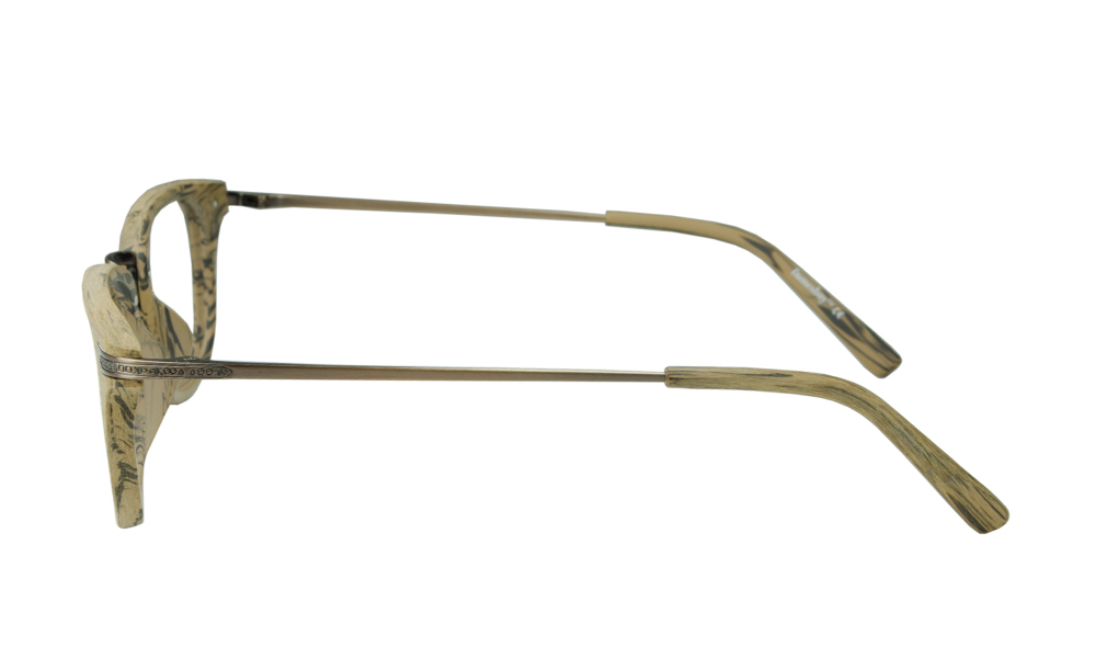 Dessert Rectangle Brown Full Rim Eyeglasses