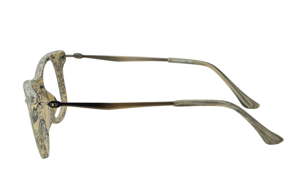 Woodside Horn Brown Full Rim Eyeglasses