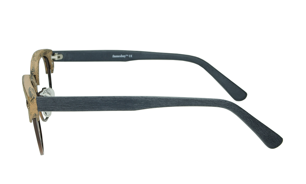 Paladin Horn Brown Full Rim Eyeglasses