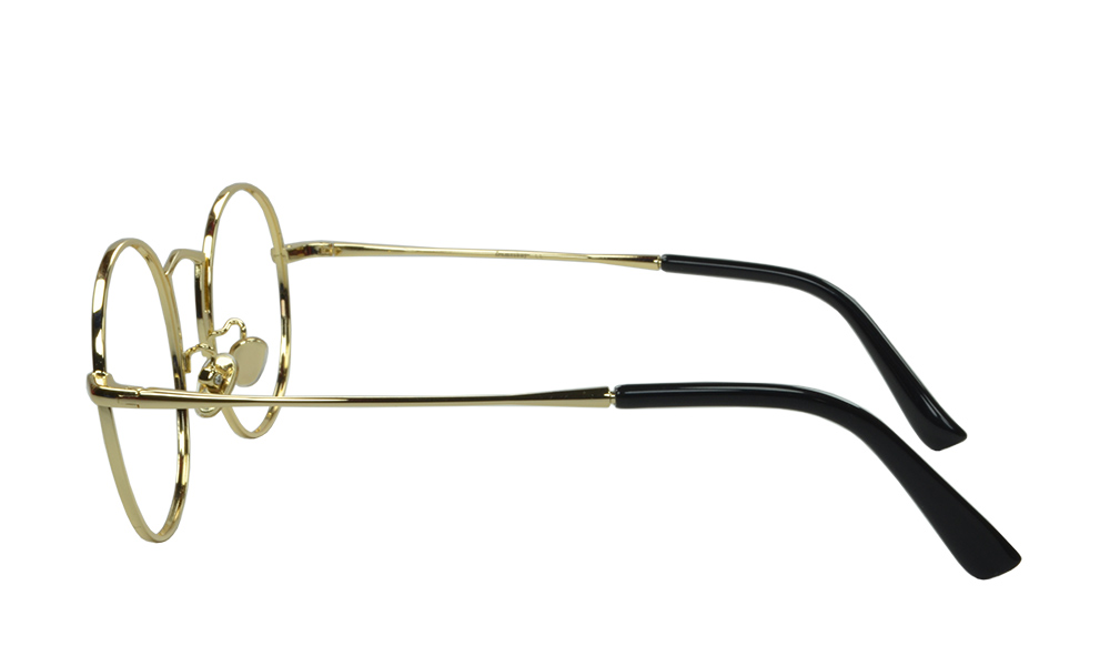 Gospel Round Gold Full Rim Eyeglasses