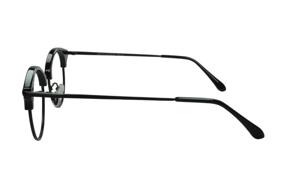 Mythical Horn Black Full Rim Eyeglasses