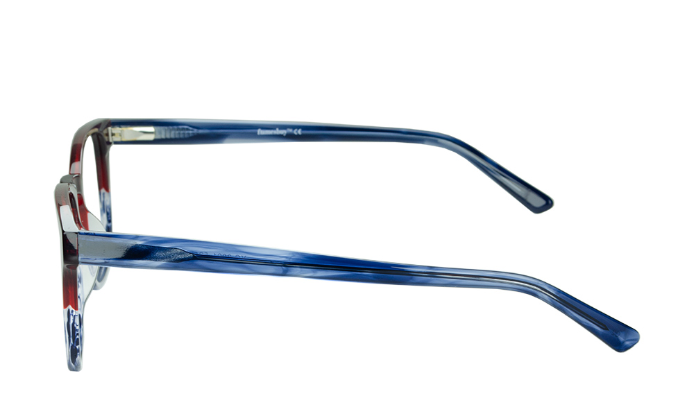 Renato Square Dual Tone Full Rim Eyeglasses