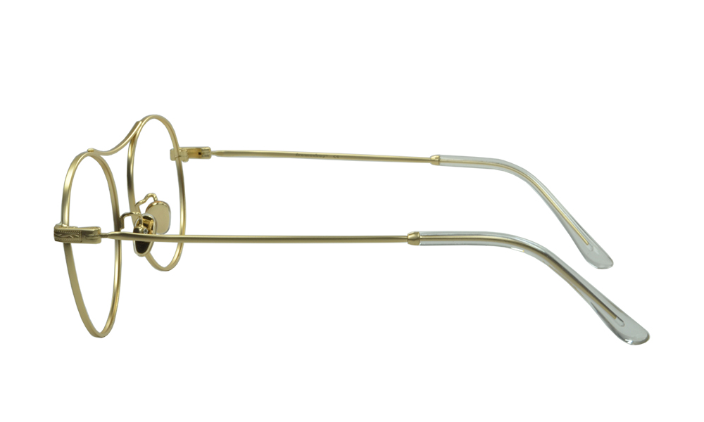 Halena Aviator White Full Rim Eyeglasses