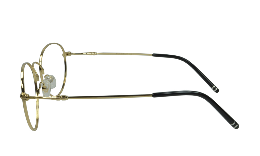 Bram Oval Black Full Rim Eyeglasses