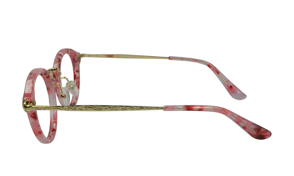 Tweety Horn Floral Full Rim Eyeglasses