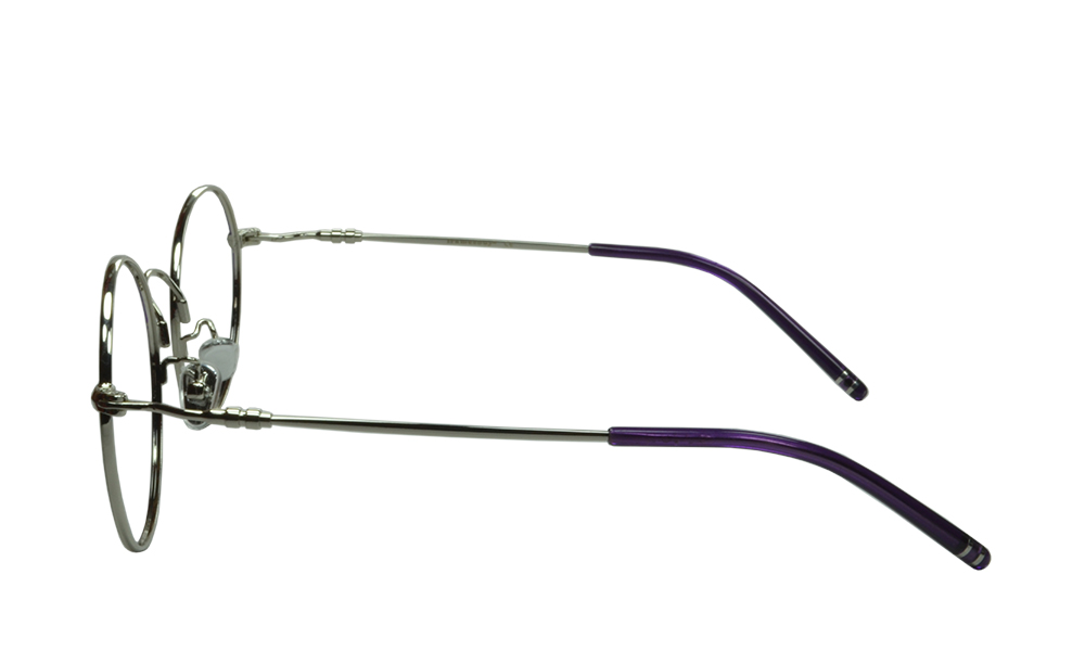 Monroe Round Purple Full Rim Eyeglasses