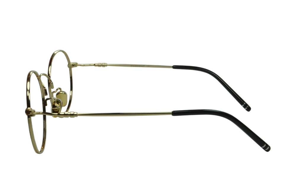 Monroe Round Black Full Rim Eyeglasses