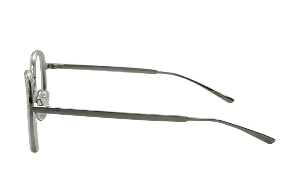 Reagan Round Grey Full Rim Eyeglasses