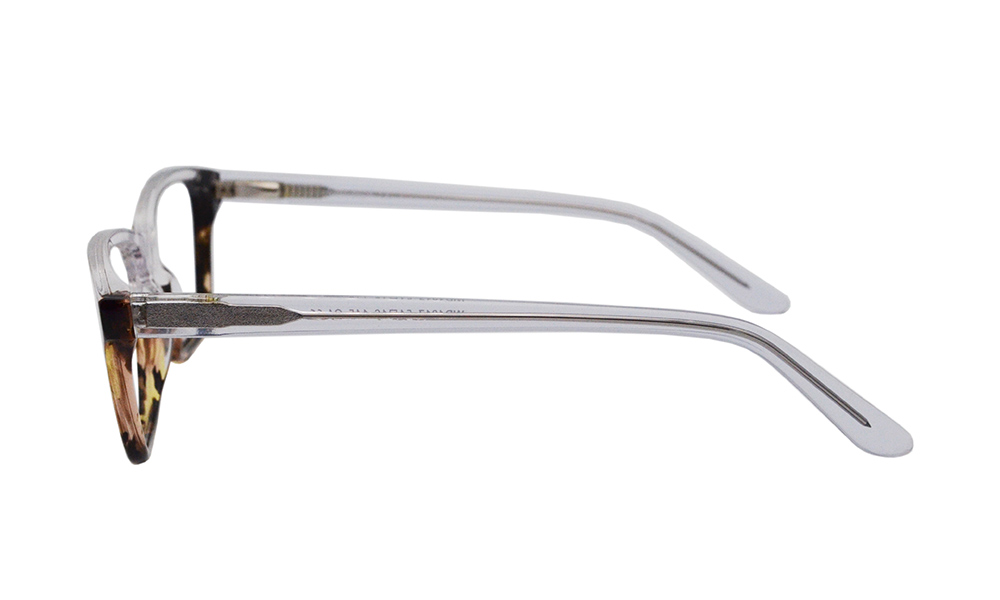 Canopus Wayfarer Clear Full Rim Eyeglasses