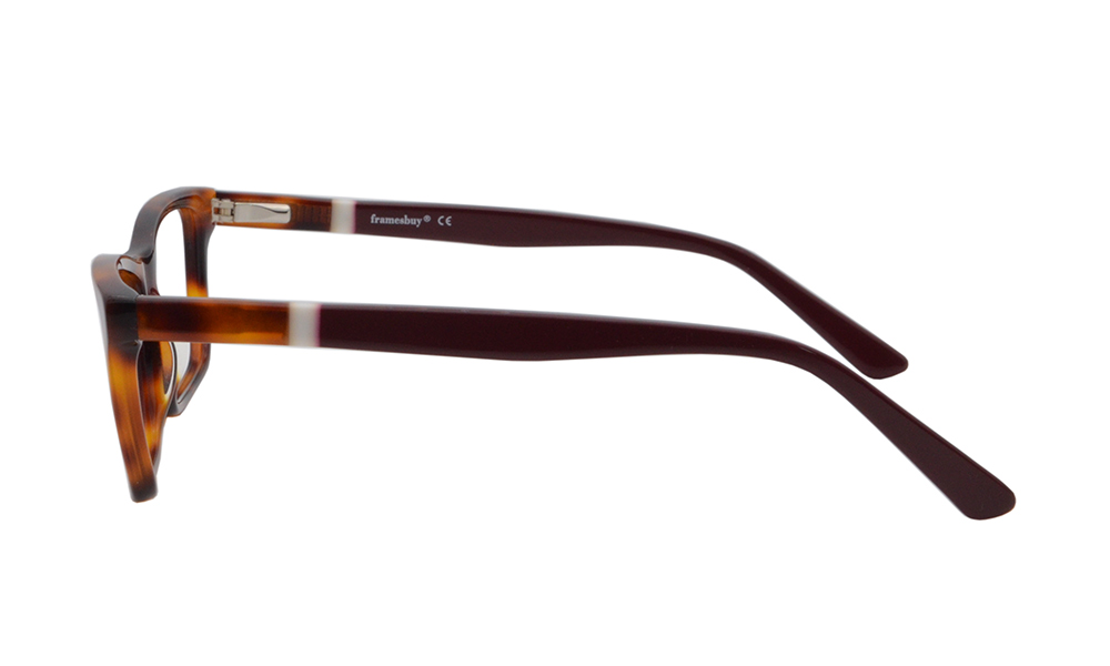 Simba Rectangle Tortoise Full Rim Eyeglasses