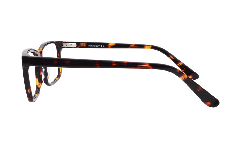 Andy Rectangle Tortoise Full Rim Eyeglasses
