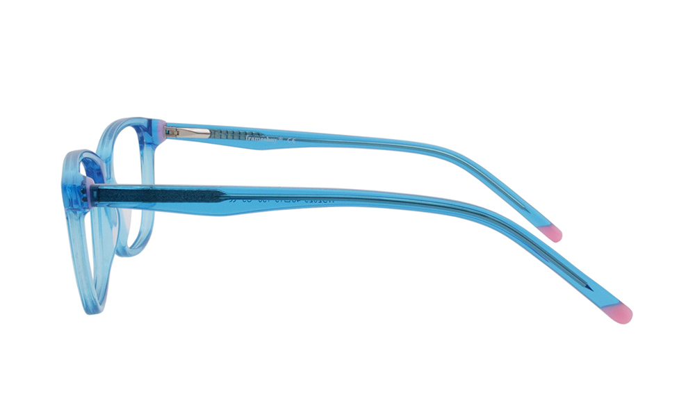 Snow Wayfarer Clear Full Rim Eyeglasses