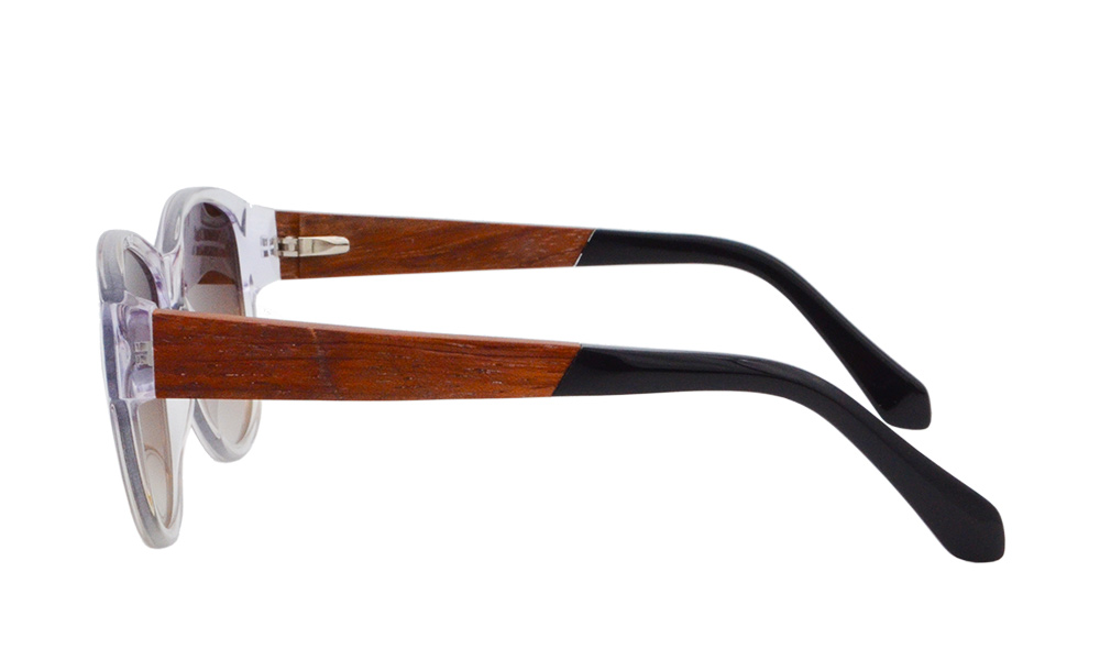 Utopian Wayfarer Clear Full Rim Sunglasses