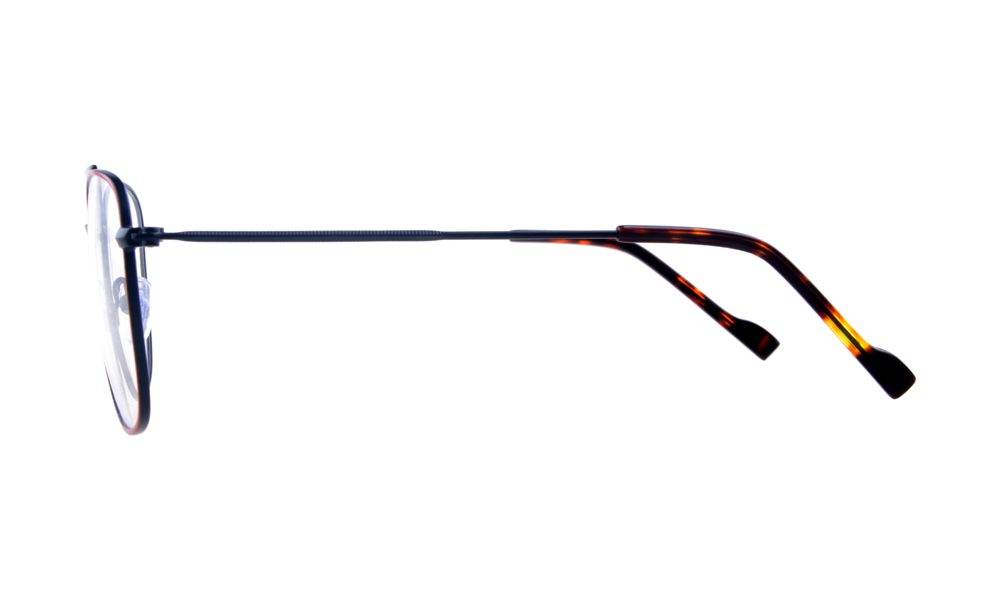 Grigory Aviator Red Full Rim Eyeglasses