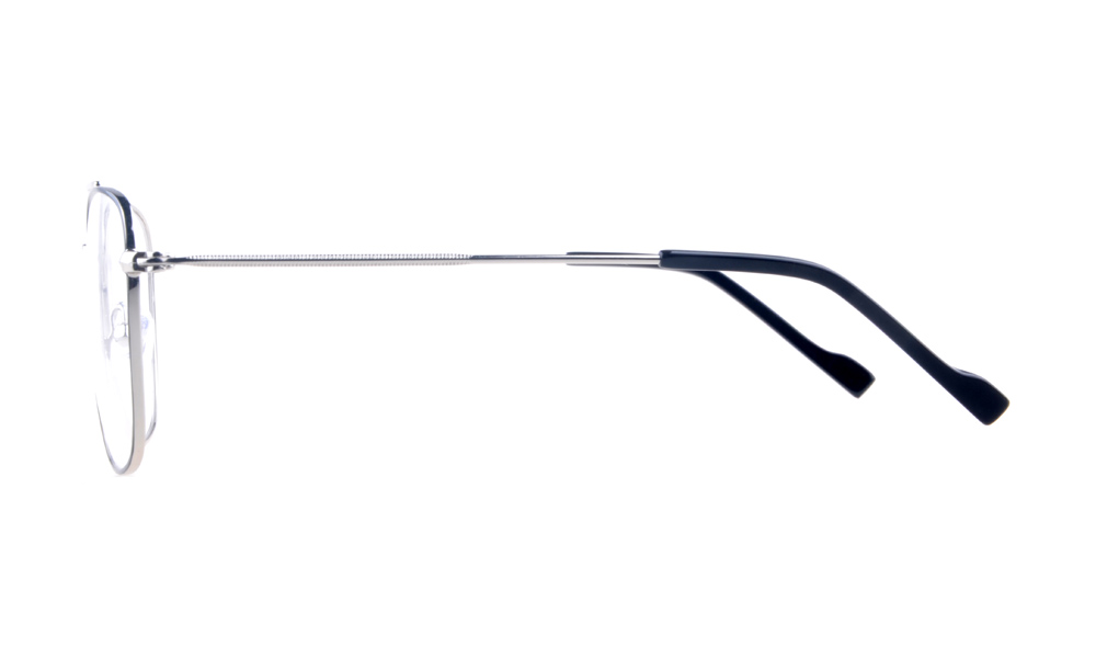 Pablo Square Black Full Rim Eyeglasses