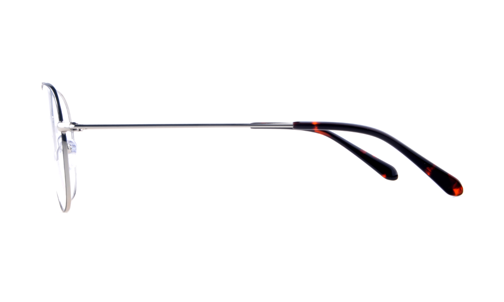 Afton Aviator Black Full Rim Eyeglasses