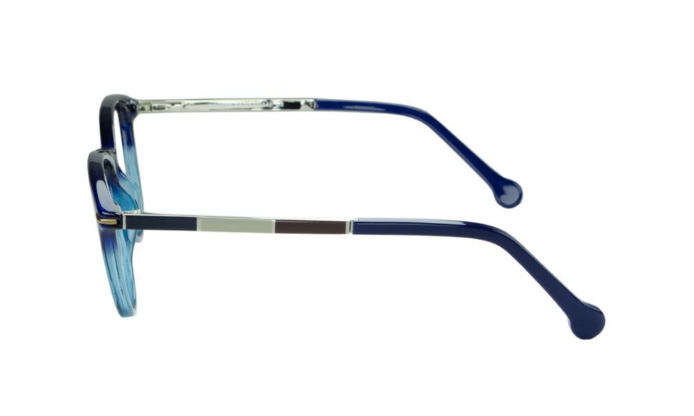Harmonia Oval Dual Tone Full Rim Eyeglasses