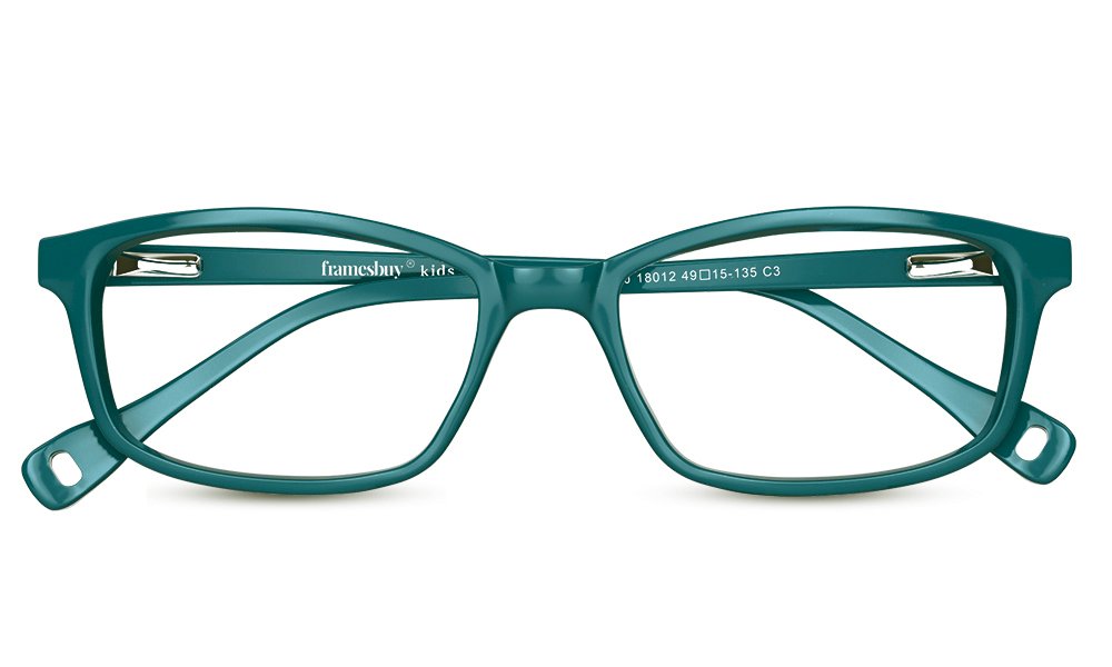 Fairytale Rectangle Green Full Rim Eyeglasses