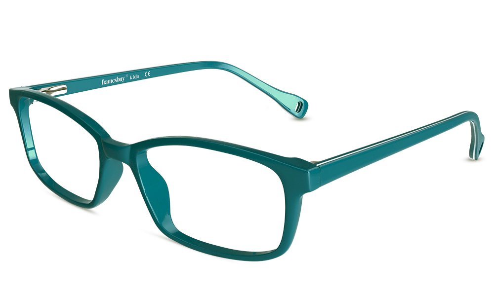 Fairytale Rectangle Green Full Rim Eyeglasses