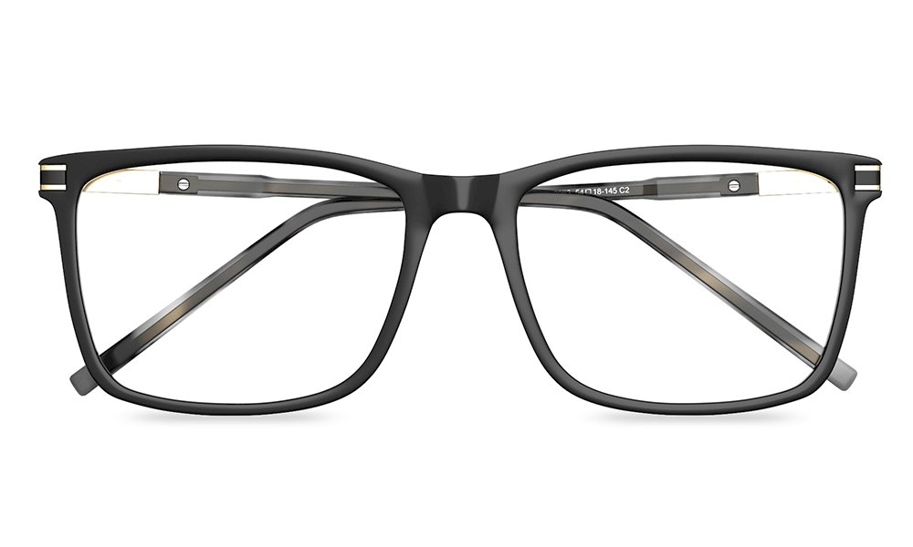 Etnia Rectangle Grey Full Rim Eyeglasses