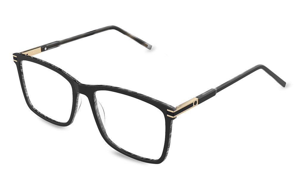 Etnia Rectangle Grey Full Rim Eyeglasses