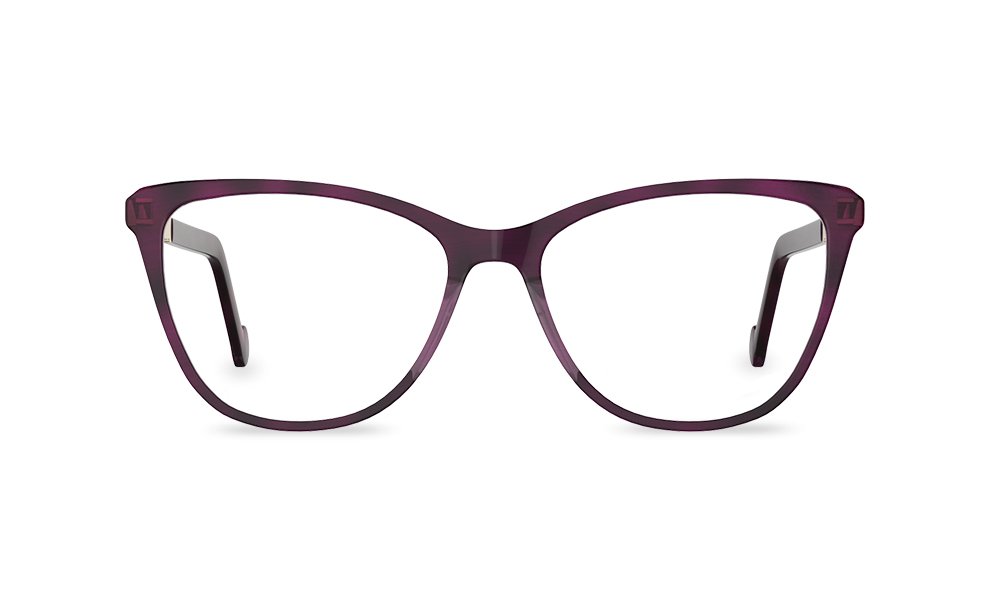 Nanette Cat Eye Purple Full Rim Eyeglasses