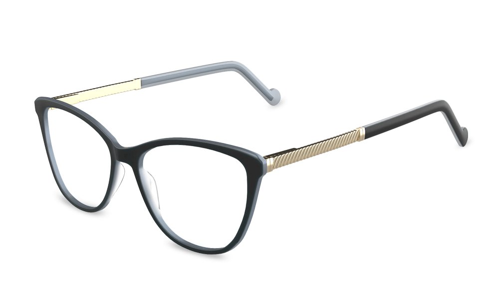 Nanette Cat Eye Black Full Rim Eyeglasses
