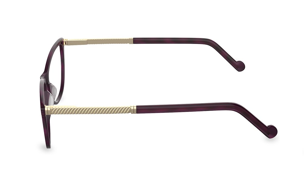 Nanette Cat Eye Purple Full Rim Eyeglasses