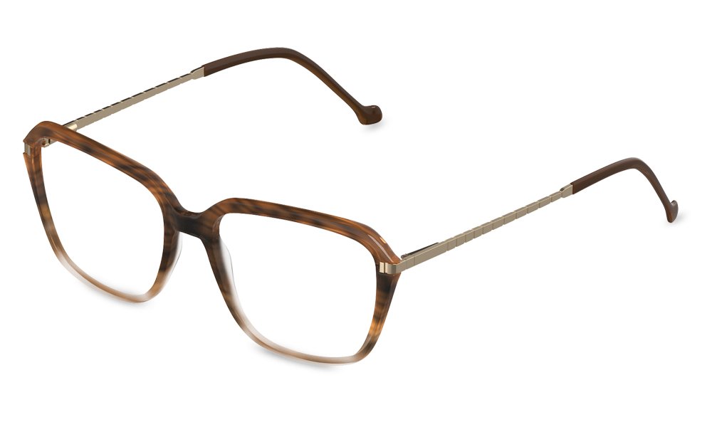 Rudy Square Brown Full Rim Eyeglasses