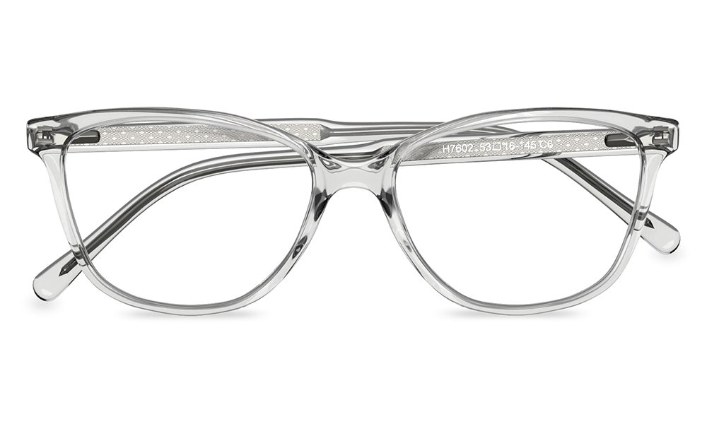 Unicus Oval Clear Full Rim Eyeglasses