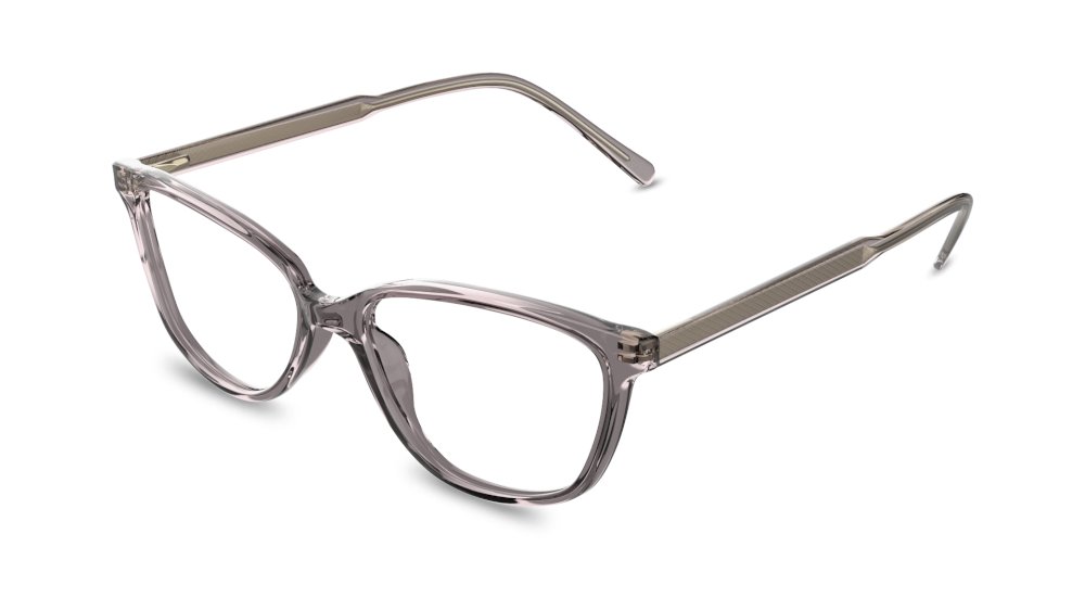 Unicus Oval Grey Full Rim Eyeglasses