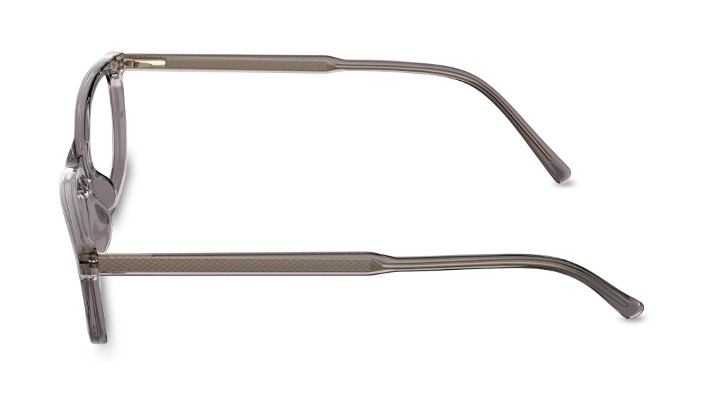 Unicus Oval Grey Full Rim Eyeglasses