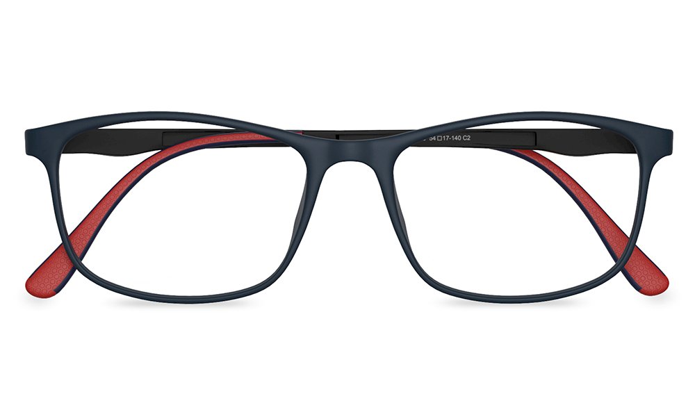 Richard Oval Blue Full Rim Eyeglasses