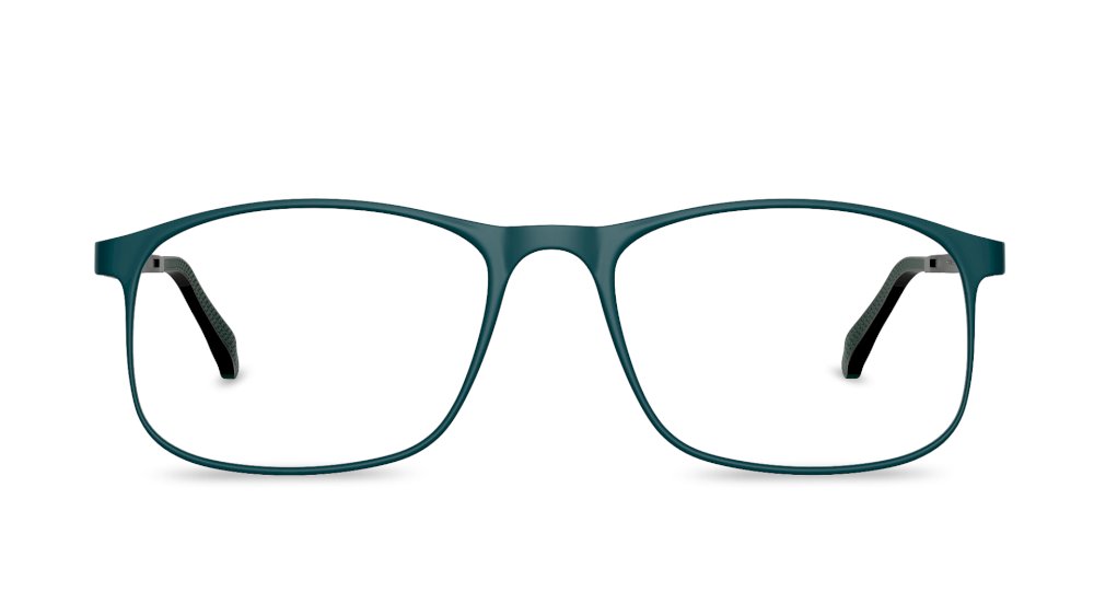 Richard Oval Green Full Rim Eyeglasses