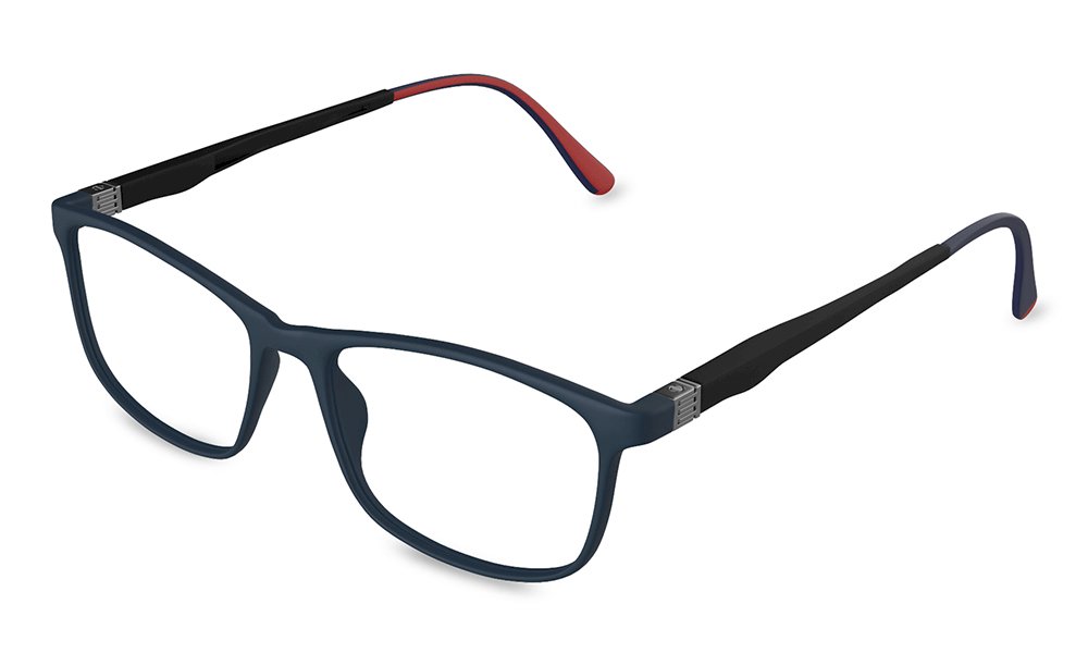 Richard Oval Blue Full Rim Eyeglasses