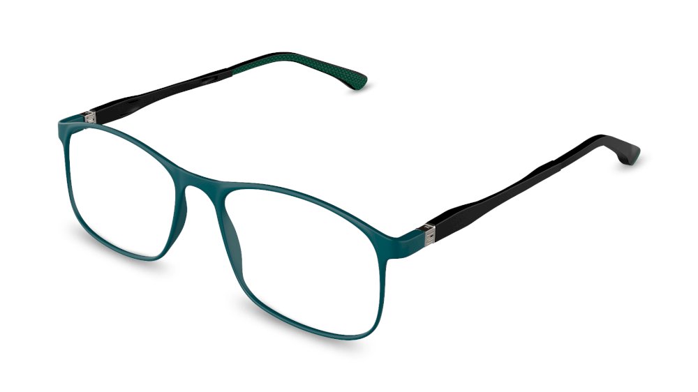 Richard Oval Green Full Rim Eyeglasses