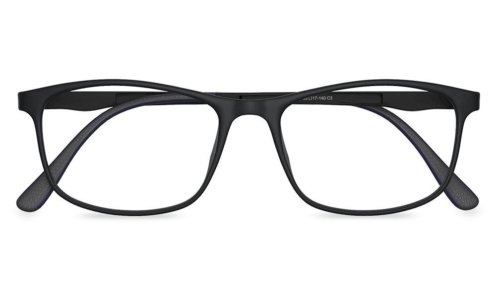 Doro Square Grey Full Rim Eyeglasses