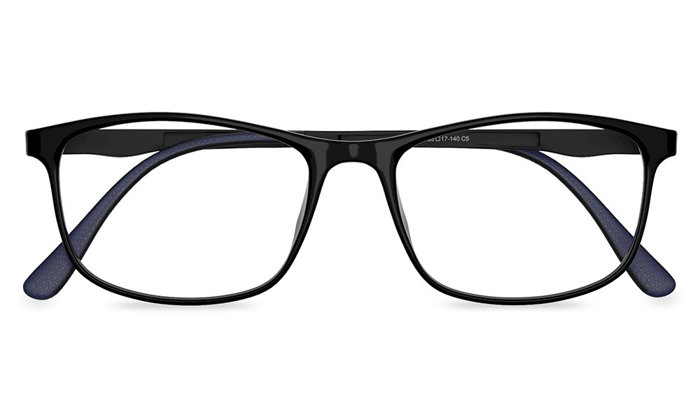 Doro Square Abstract Full Rim Eyeglasses