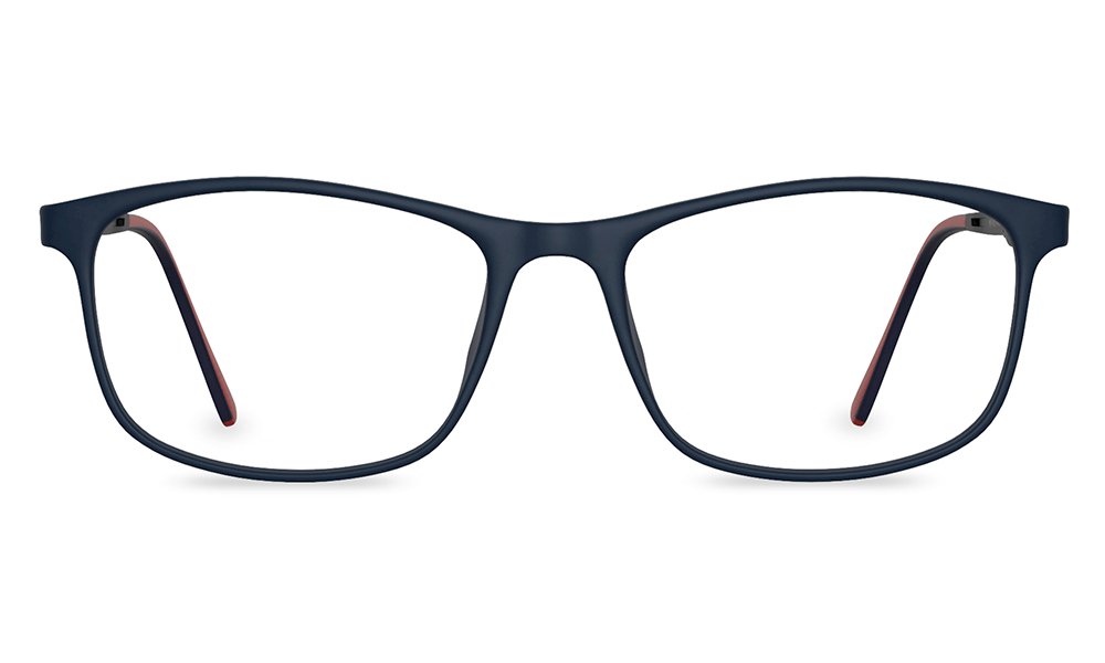 Doro Square Blue Full Rim Eyeglasses
