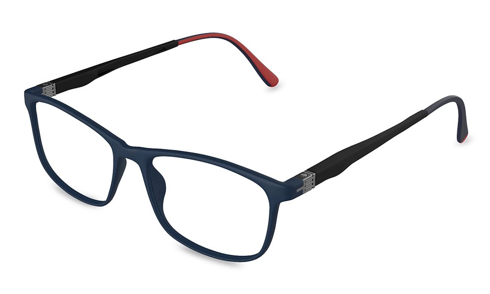 Doro Square Blue Full Rim Eyeglasses